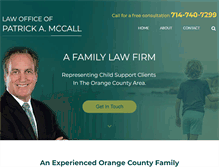 Tablet Screenshot of patrickmccall.com